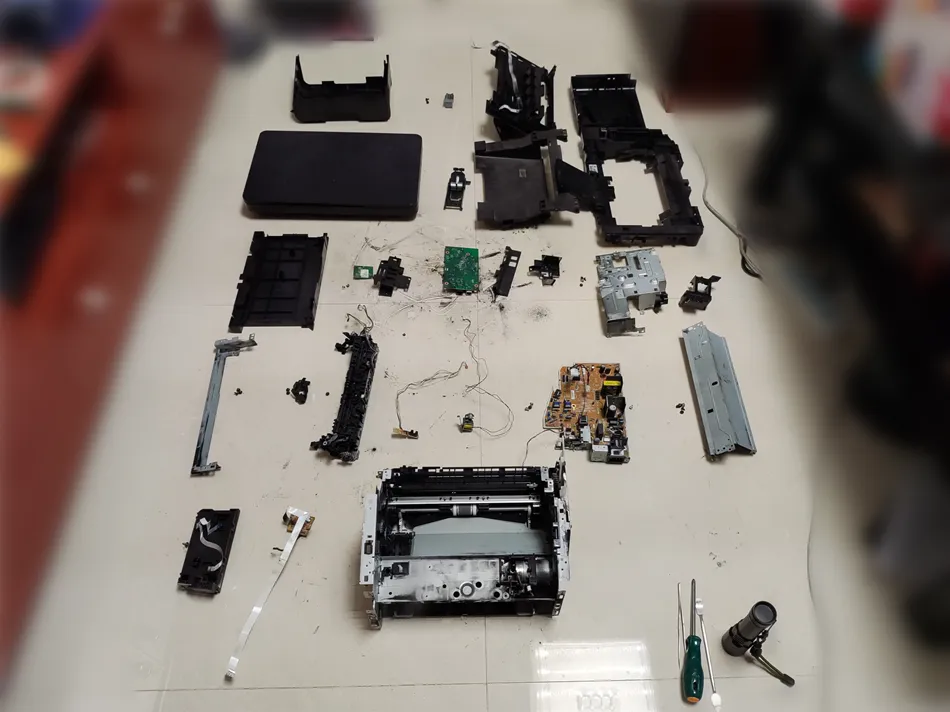  同行单 惠普激光打印机清洗维修