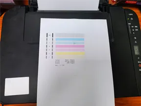 某公司打印机卡异物维护