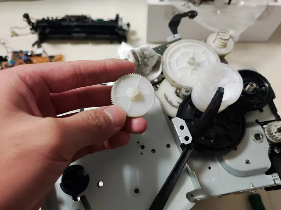 惠普M1216更换定影及大保养