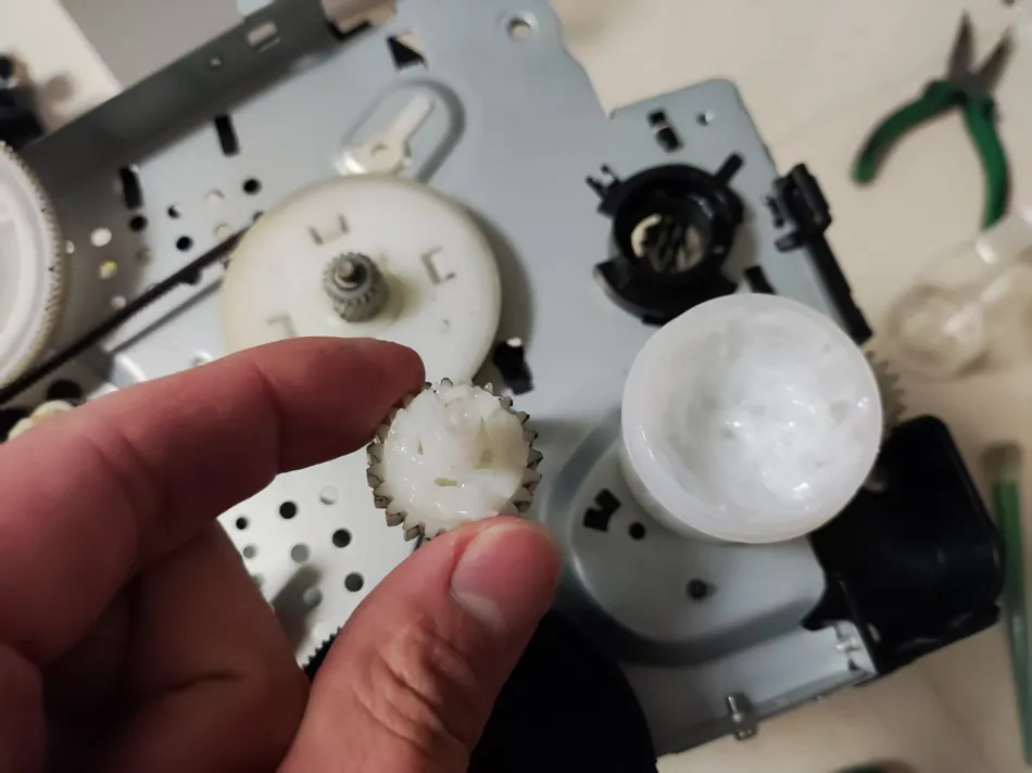 惠普M1216更换定影及大保养