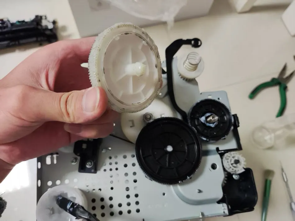 惠普M1216更换定影及大保养