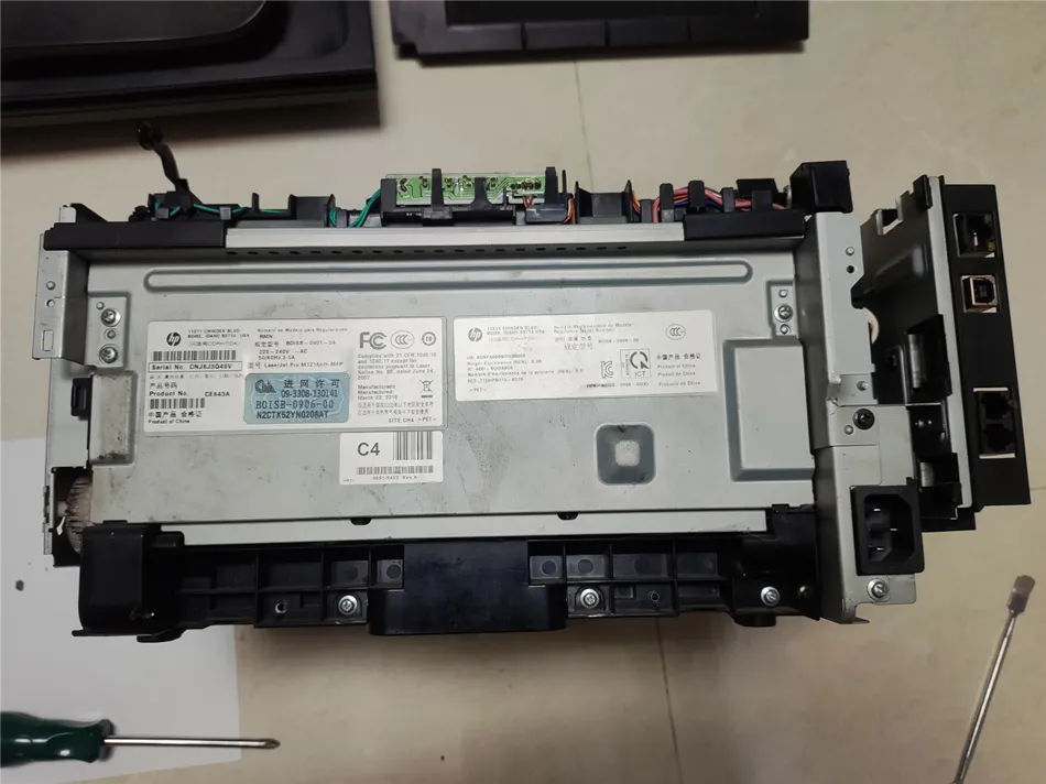 惠普M1216更换定影及大保养