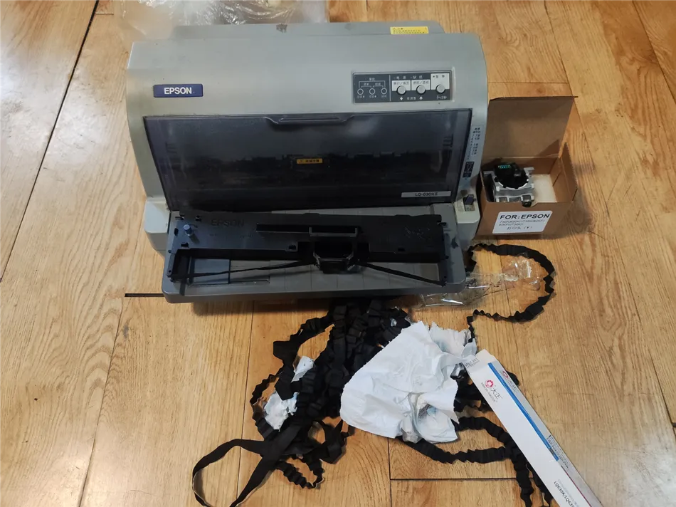 爱普生针式打印机换针头