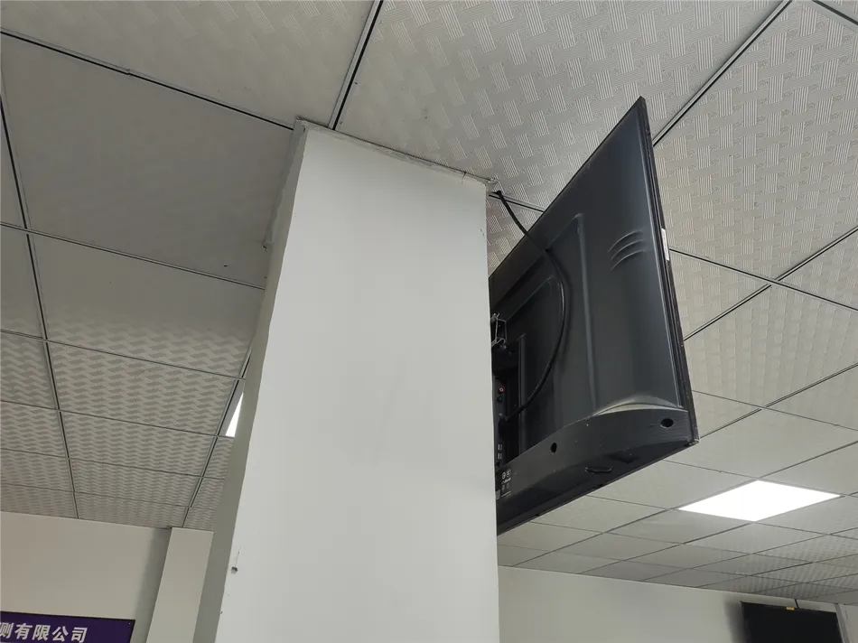 某公司监控展示屏布线
