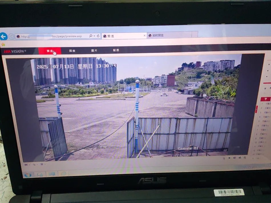 某考场监控维修