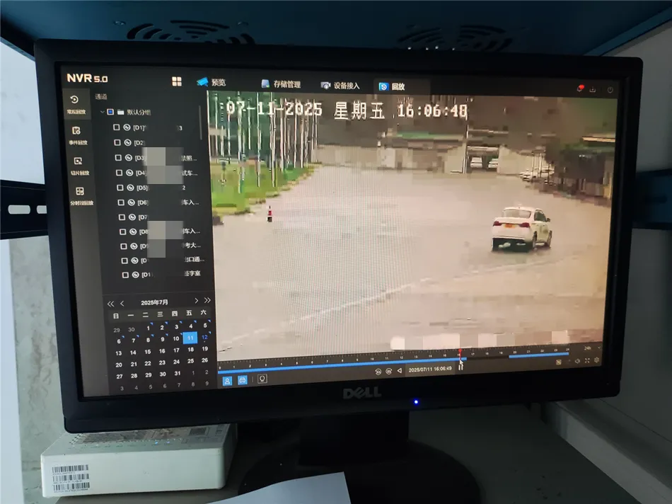 某考场监控维修