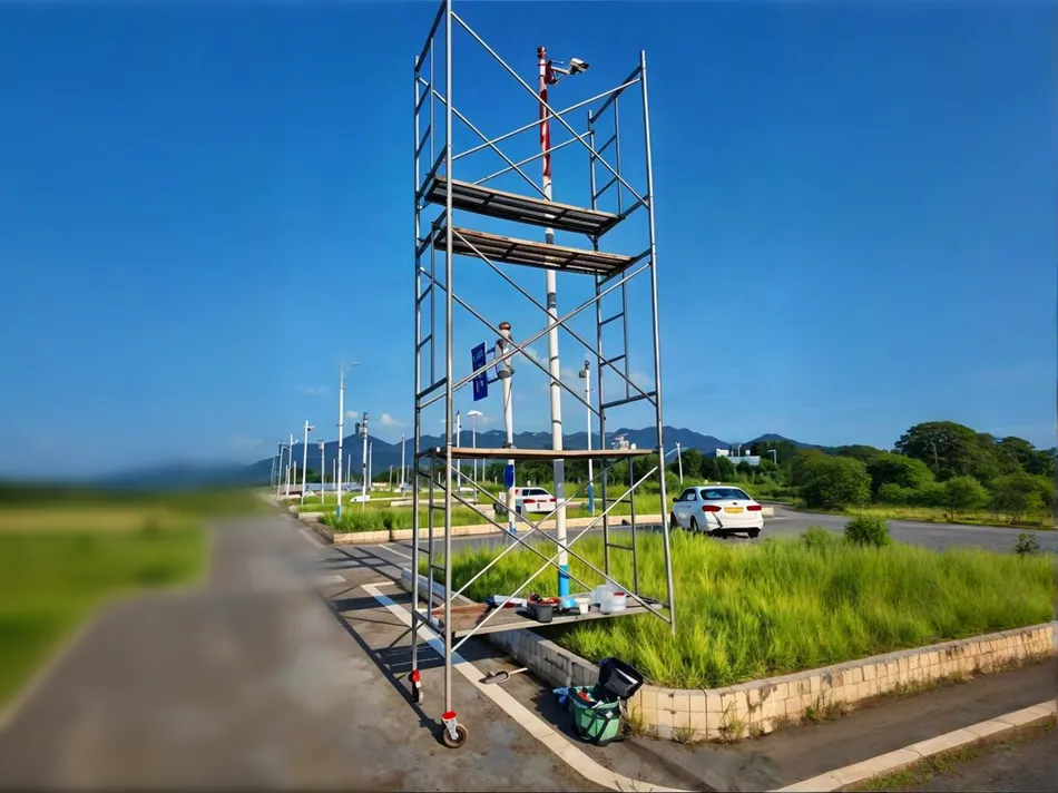 某考场高位摄像头更换