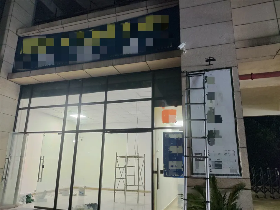 某商铺监控安装及布线工程