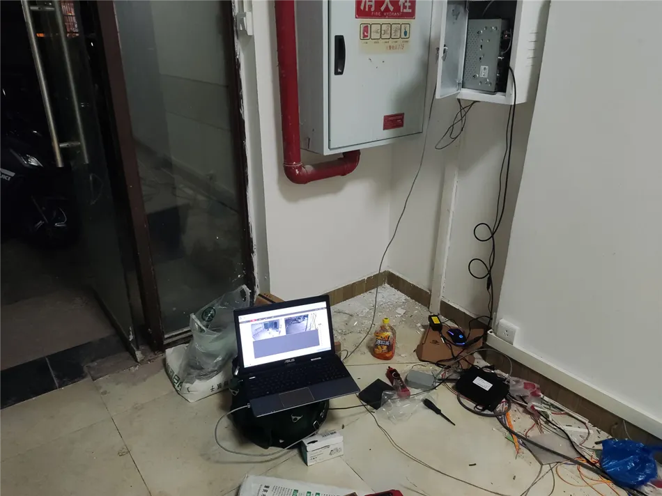 某商铺监控安装及布线工程