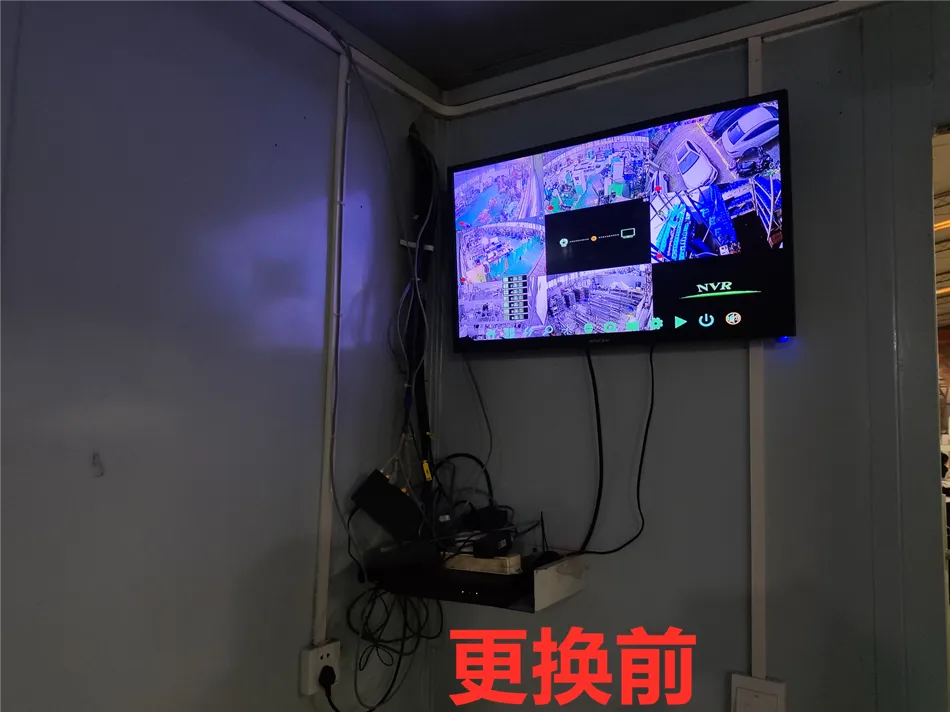 某工厂新增监控点位及更换录像机