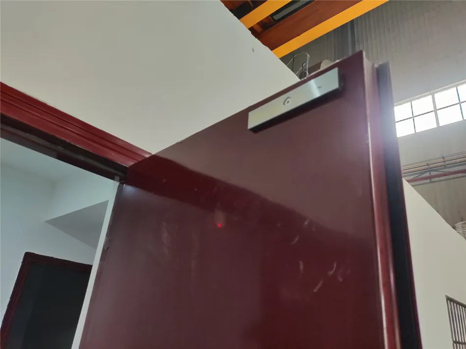 某工厂设备室安装密码门禁