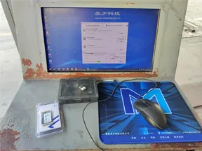 某公司产线工控设备更换硬盘